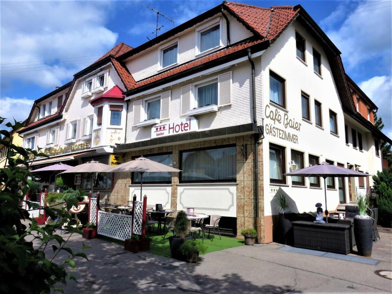 Hotel Conditorei Cafe Baier Schoemberg  Extérieur photo